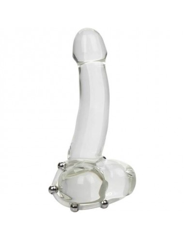 CALEXOTICS - STEEL BEADED SILICONE RING XL