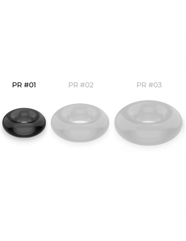 POWERING - SUPER FLEXIBLE AND RESISTANT PENIS RING 3.5CM BLACK