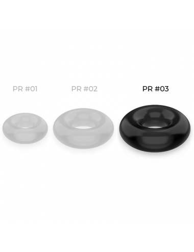 POWERING - SUPER FLEXIBLE AND RESISTANT PENIS RING 5CM PR03 BLACK