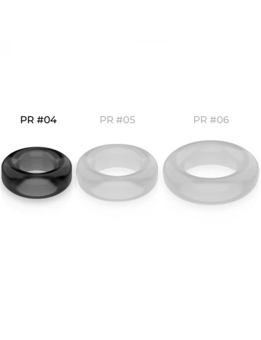 POWERING - SUPER FLEXIBLE AND RESISTANT PENIS RING 3.8CM PR04 BLACK