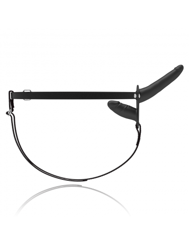 FETISH SUBMISSIVE DOUBLE PENETRIX STRAP-ON BLACK UP