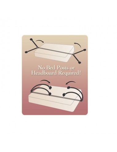 FETISH FANTASY SERIES - BED BINDINGS RESTRAINT KIT