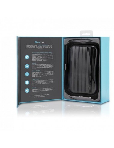 B-VIBE - TRIPLET ANAL REMOTE CONTROL BEADS BLACK