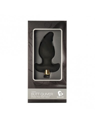 ROCKS-OFF - BUTT QUIVER P-POINT STIMULATOR 7 SPEEDS BLACK
