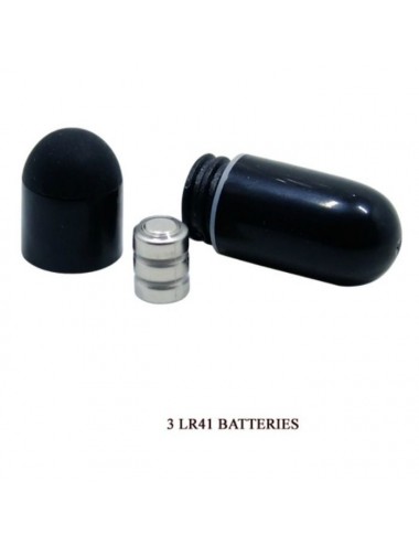 PRETTY LOVE - TRAP VIBRATOR RING BLACK