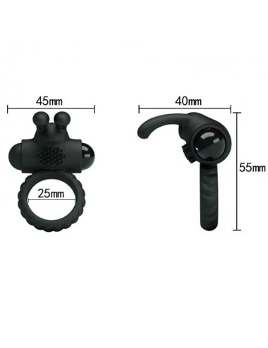 PRETTY LOVE - EUDORA VIBRATING RING WITH STIMULATOR