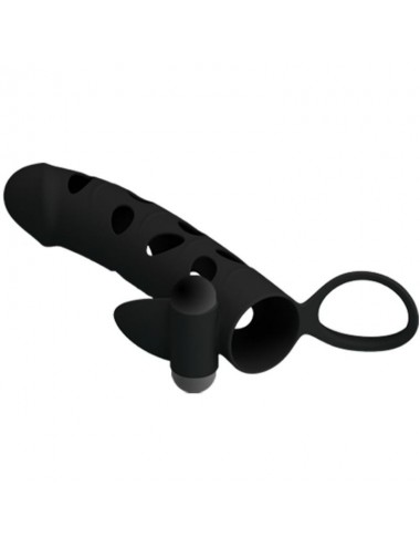 PRETTY LOVE - SILICONE COVER WITH VIBRATION 15.2 CM