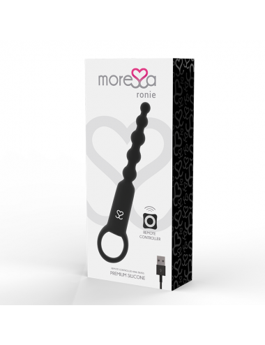 MORESSA - RONIE REMOTE CONTROL BLACK ANAL PLEASURE