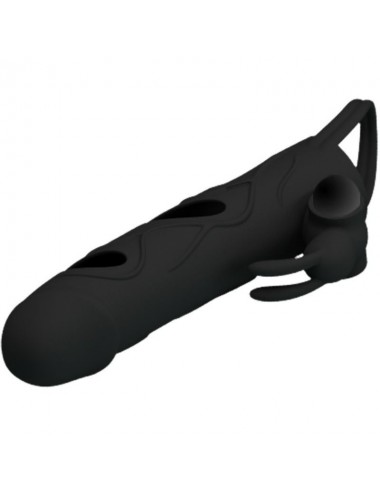 PRETTY LOVE - SILICONE COVER WITH VIBRATION 14 CM 1.0