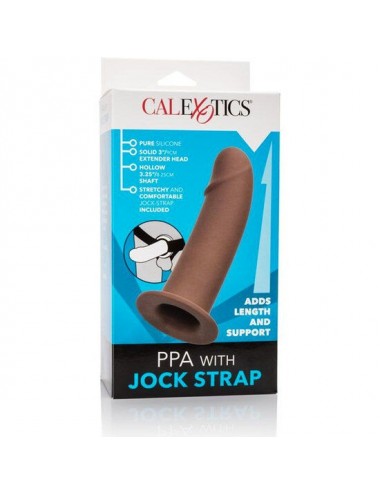 CALEXOTICS - PPA WITH JOCK STRAP BROWN