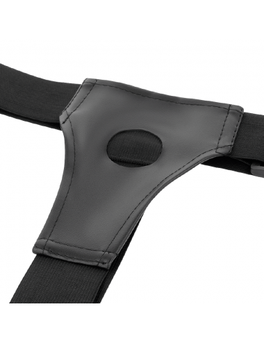 HARNESS ATTRACTION - GREGORY HOLLOW RNES WITH VIBRATOR 16.5 CM -O- 4.3 CM