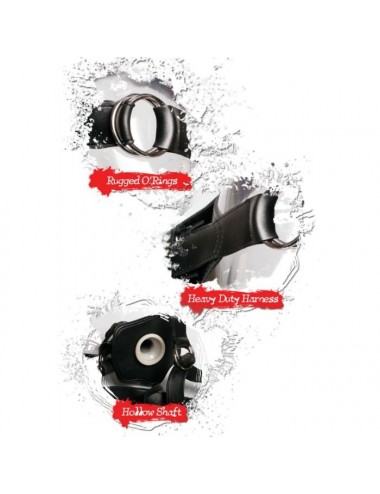 FETISH FANTASY EXTREME - HOLLOW 30.5 CM STRAP ON