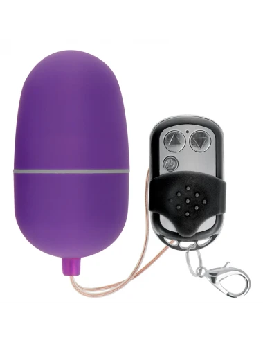 ONLINE - REMOTE CONTROL VIBRATING EGG M PURPLE