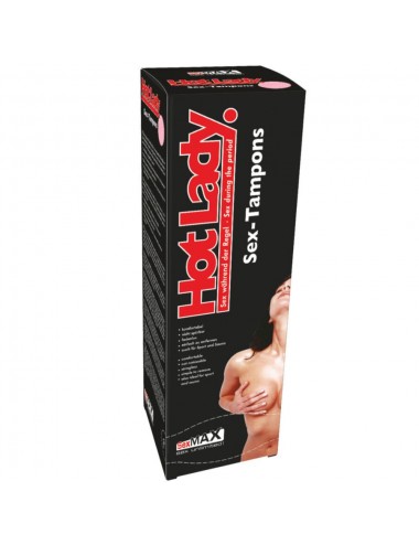 HOT LADY SEX-TAMPONS BOX OF 8 UDS
