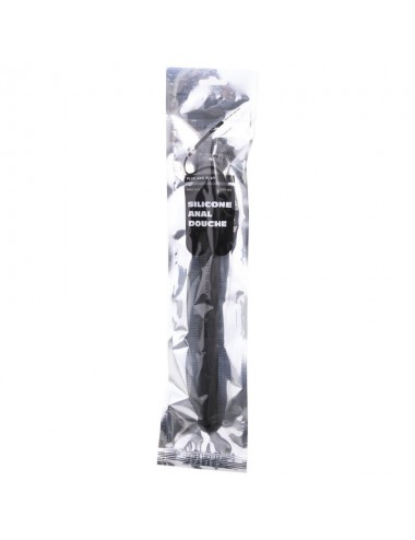 ALL BLACK - SHOWER ANAL SILICONE SISTEMA STOPPER 27 CM