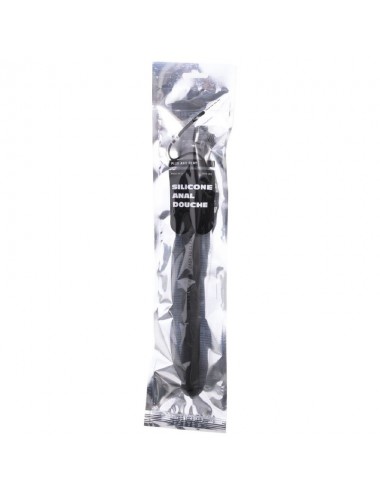 ALL BLACK - MEGA RIPPLE SHOWER ANAL SILICONE 28.5 CM