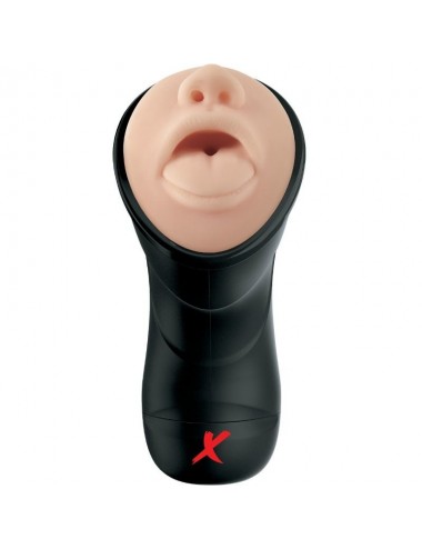 PDX ELITE - DEEP THROAT VIBRATING STROKER