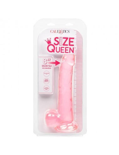 CALEXOTICS - SIZE QUEEN DILDO PINK 20.3 CM