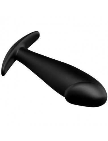 PRETTY LOVE - ANAL PLUG SILICONE PENIS FORM BLACK