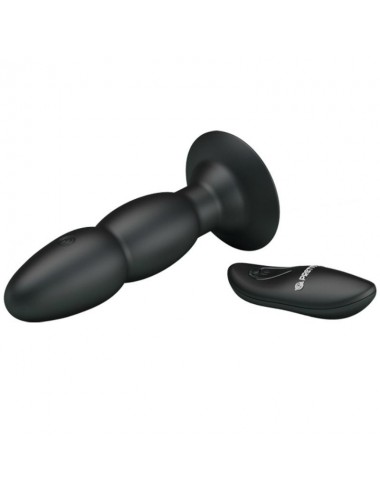 PRETTY LOVE - PLUG VIBRATOR AND ROTATION BY REMOTE CONTROL