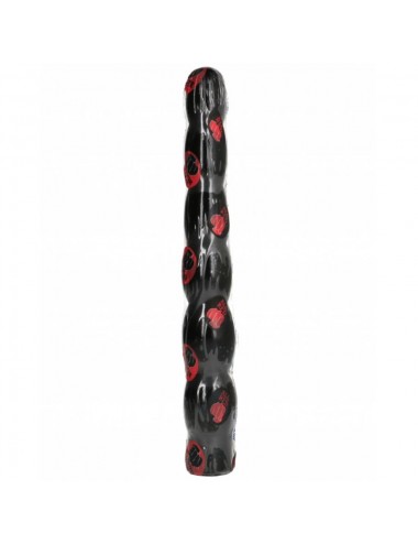 ALL BLACK - ANAL DILDO 32 CM