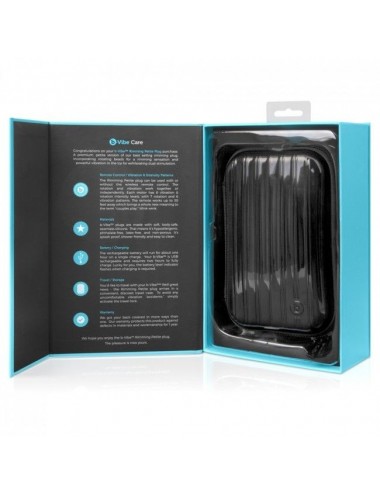 B-VIBE - RIMMING REMOTE CONTROL ANAL PLUG PETITE BLACK