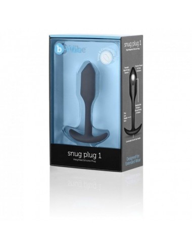 B-VIBE - SNUG PLUG 1 BLACK