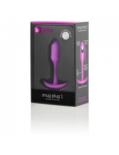 B-VIBE - SNUG PLUG 1 PINK