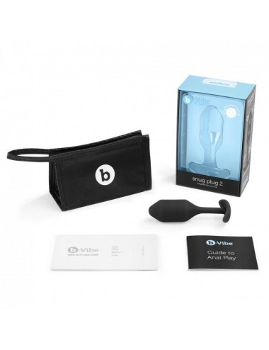 B-VIBE - SNUG ANAL PLUG 2 BLACK