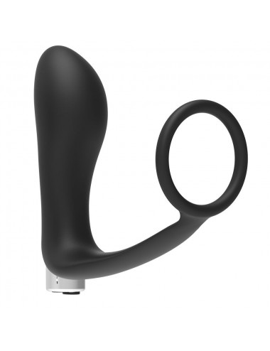 ADDICTED TOYS - PROSTATIC VIBRATOR RECHARGEABLE MODEL 1 - BLACK