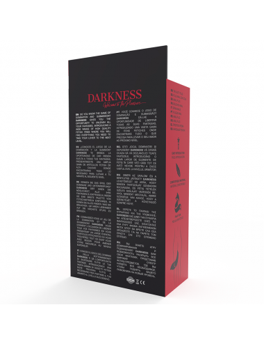 DARKNESS - SILICONE ANAL PLUG WITH GRAY TAIL