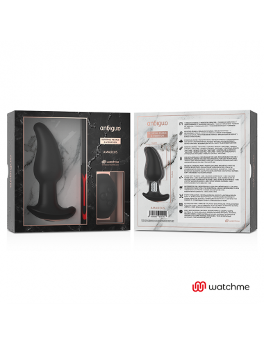 ANBIGUO WATCHME REMOTE CONTROL VIBRATOR WITH ROTATING PEARLES ANAL AMADEUS
