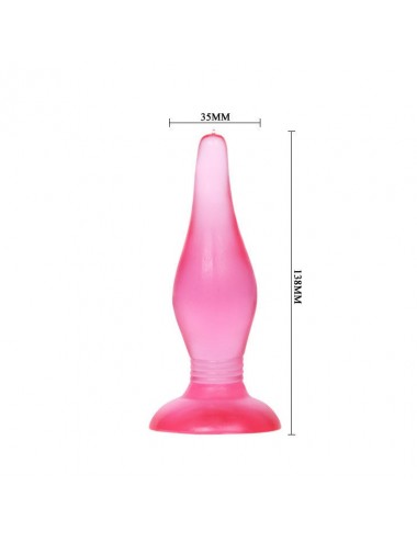 BAILE - LILAC SOFT TOUCH ANAL PLUG 14.2 CM