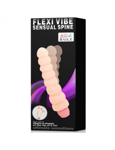 BAILE - FLEXI VIBE SENSUAL SPINE FLEXIBLE VIBRATOR 19 CM