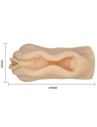 BAILE - MINI MALE MASTURBATOR VAGINA LIPS DESIGN