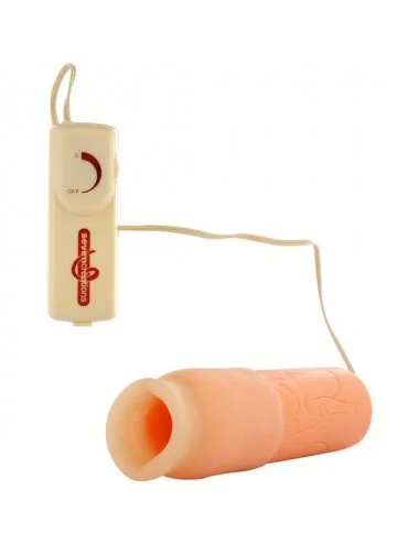 SEVENCREATIONS GOLD MASTURBATOR WITH VIBRATION