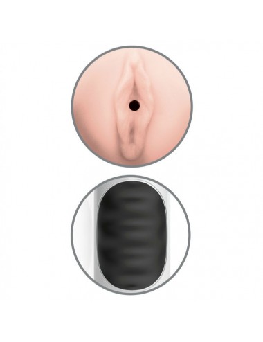 EXTREME TOYZ - PIPEDREAM MEGA GRIP VAGINA MASTURBATOR VIBRATOR