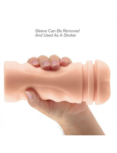 EXTREME TOYZ - PIPEDREAM MEGA GRIP VAGINA MASTURBATOR VIBRATOR