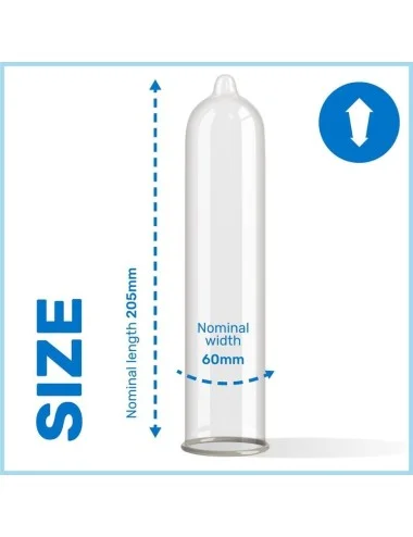 PASANTE - CONDOMS KING MS LONG AND WIDTH 12 UNITS