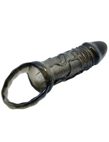 BAILE - PENIS EXTENSION SHEATH WITH STRAP FOR TESTICLES 11.5 CM