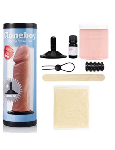 CLONEBOY DILDO &amp; SUCTION CAP PINK