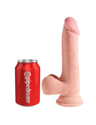 KING COCK - TRIPLE DENSITY DILDO 19 CM