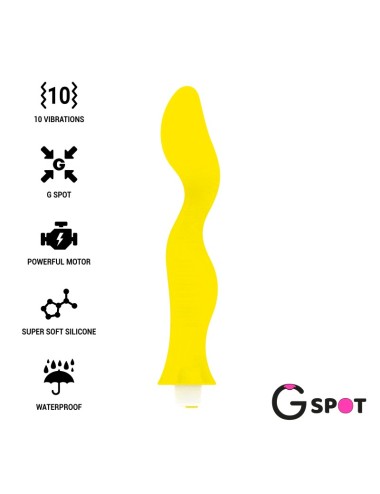 G-SPOT GAVYN G-SPOT VIBRATOR YELLOW