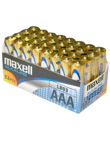 MAXELL BATTERY AAA LR03 PACK*32 UDS