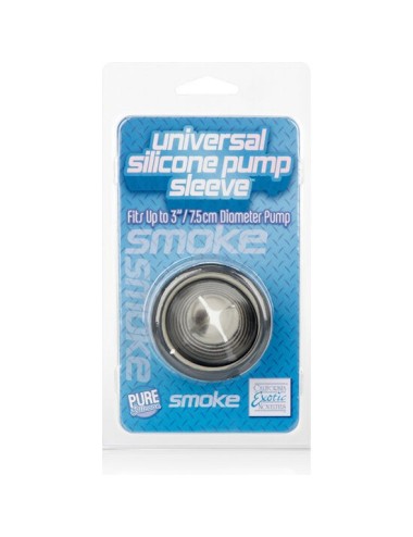 CALEXOTICS - UNIVERSAL SILICONE PUMP SLEEVE BLACK
