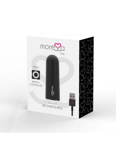 MORESSA - NIX VIBRATOR REMOTE CONTROL BLACK