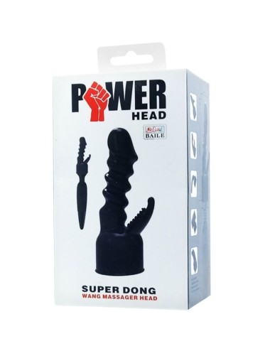 BAILE - POWER HEAD INTERCHANGEABLE HEAD FOR INTERNAL AND CLITORIS STIMULATION