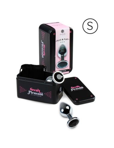 SECRETPLAY ANAL PLUG BLACK S