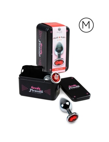 SECRETPLAY - ANAL PLUG RED M