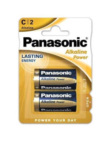 PANASONIC BRONZE BATTERY C LR14 2 UNITS